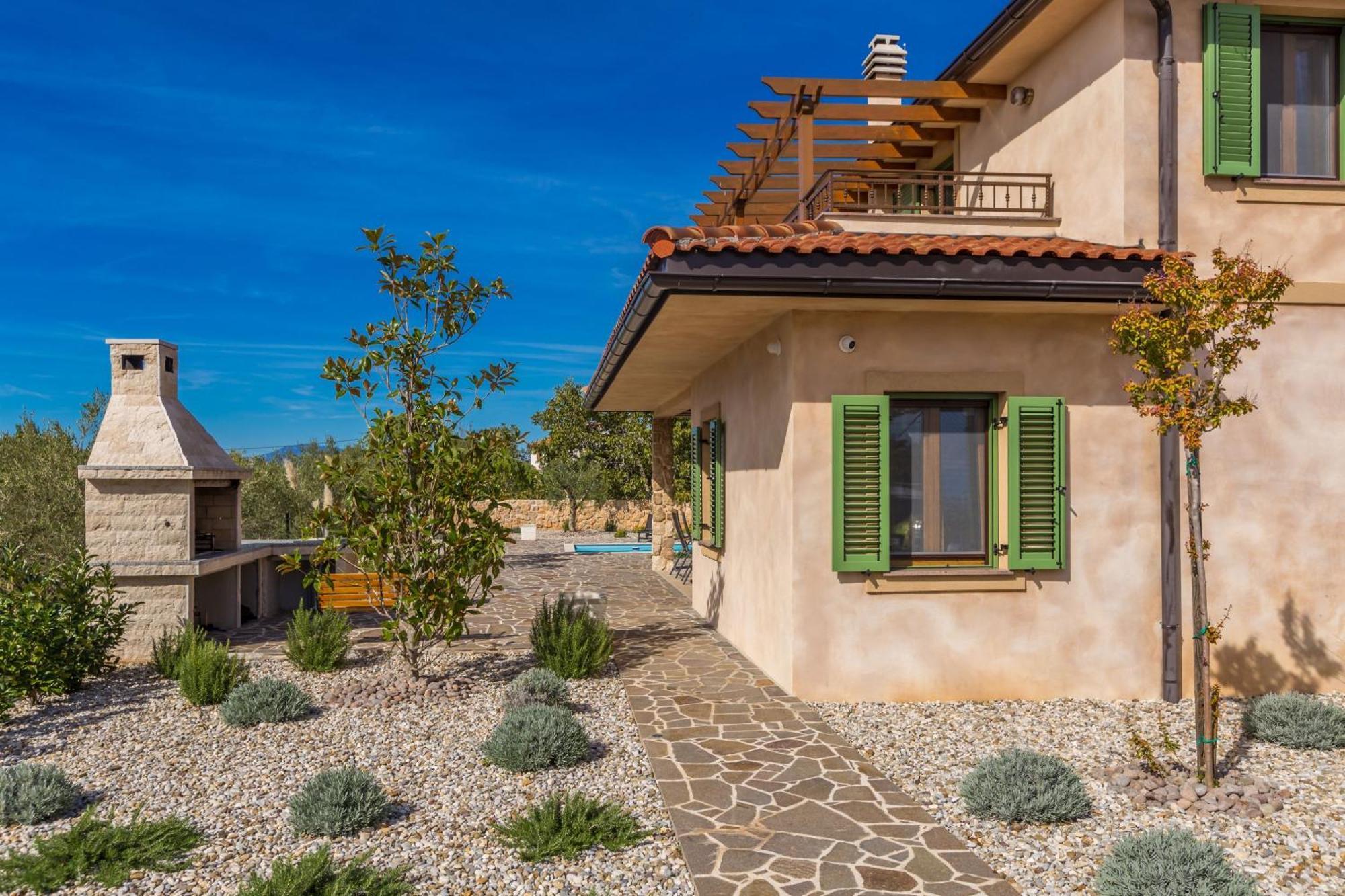 Rustic Villa Bellamare Linardići Exterior foto